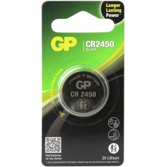 CR 2450 LITHIUM-P Battery - Reliable Power Source for All Your Devices - High Performance, Long-Lasting Energy (1 Pack)